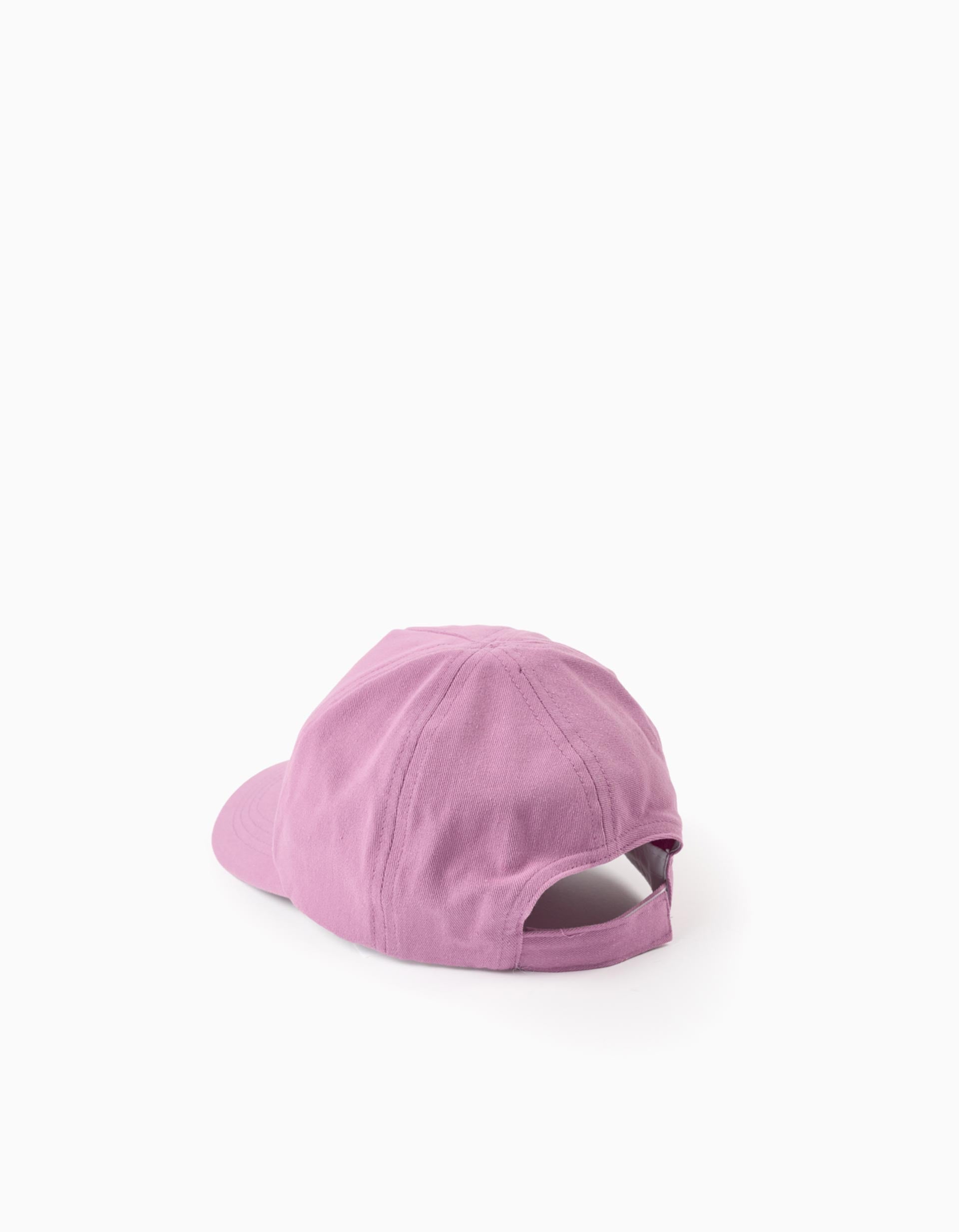 Casquette en sergé de coton pour bébé et pour fille, lilas