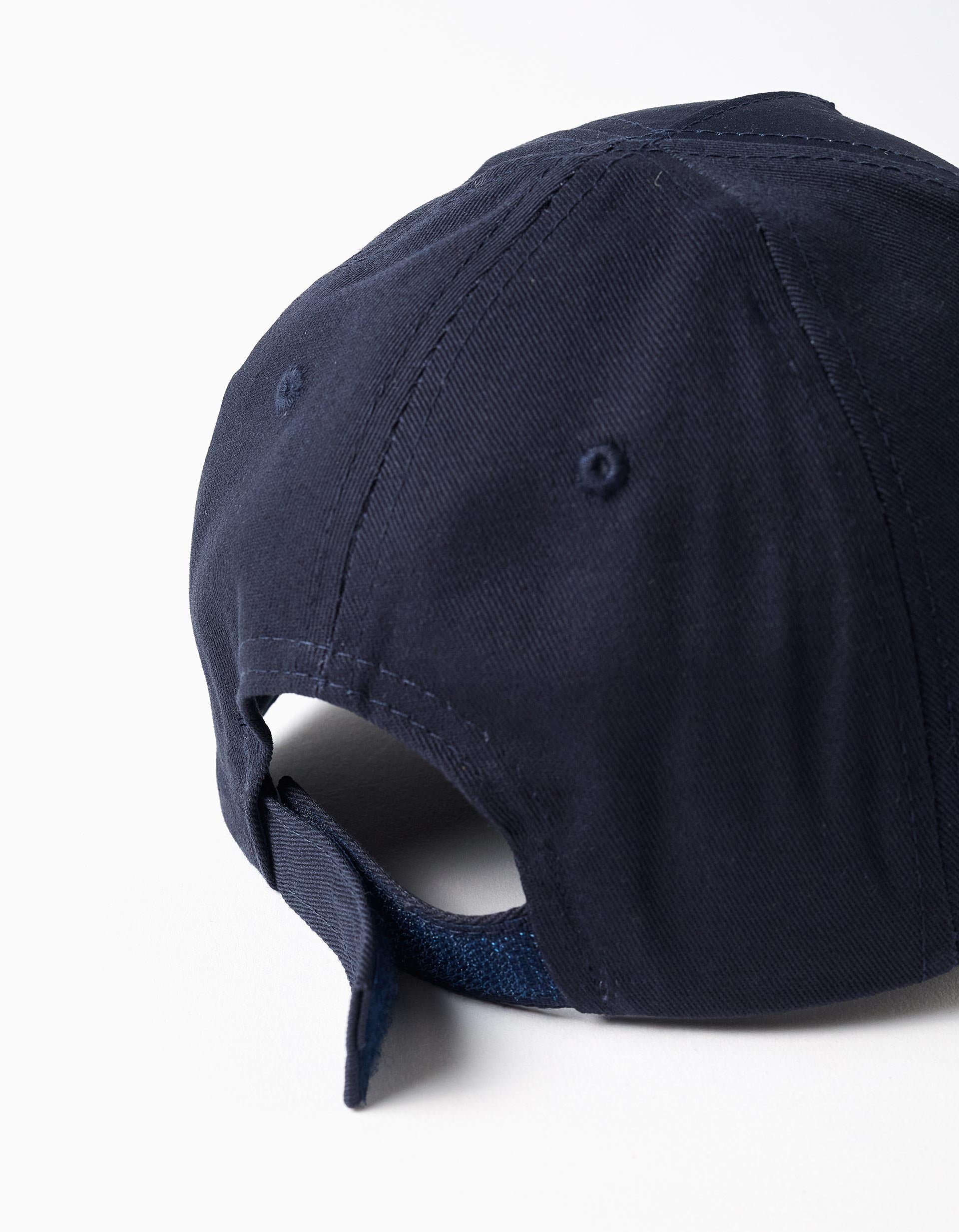 Boné de sarja com estampado Pikachu para bebé e menino, azul-escuro