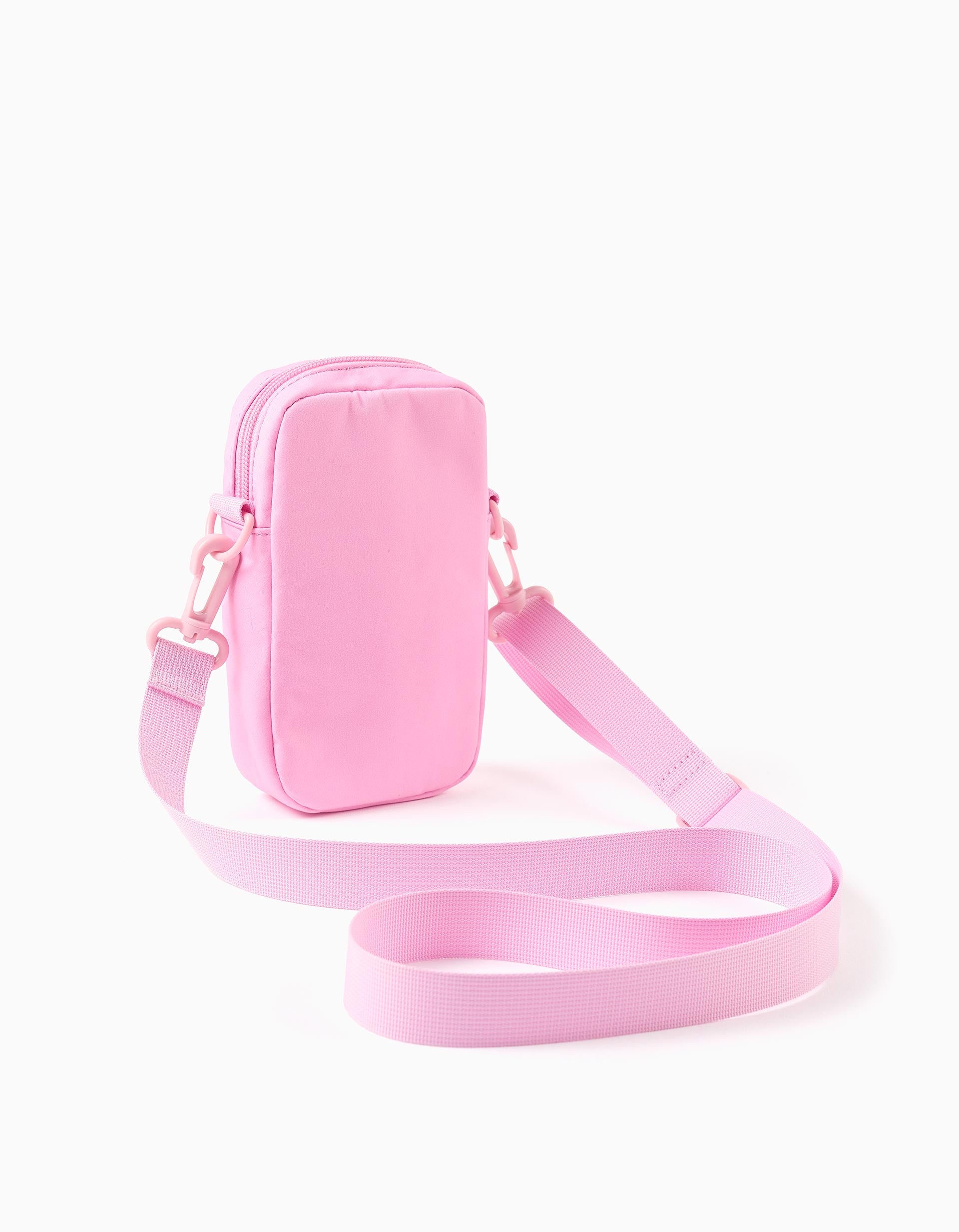 Bolsa para telemóvel com estampado Stitch e Angel para menina, rosa