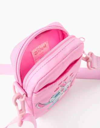 Étui pour téléphone avec imprimé Stitch et Angel pour fille, rose