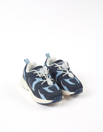 Trainers with adjustable laces Superlight Runner for baby boys, blue