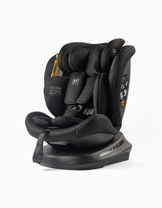 Silla de Coche I-Size ZY Safe Primecare Belt I (40-150 cm), Negro