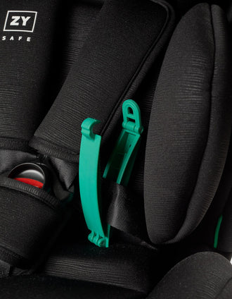Silla de Coche I-Size ZY Safe Primecare Belt I (40-150 cm), Negro