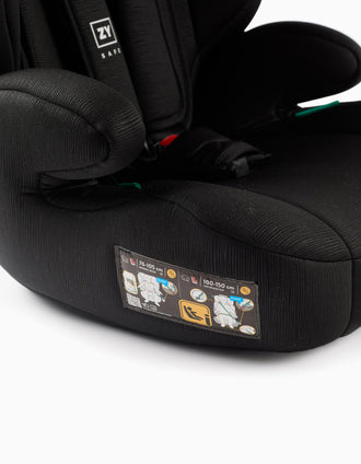 Cadeira Auto I-Size ZY Primecare Belt III (76-150cm), Preto