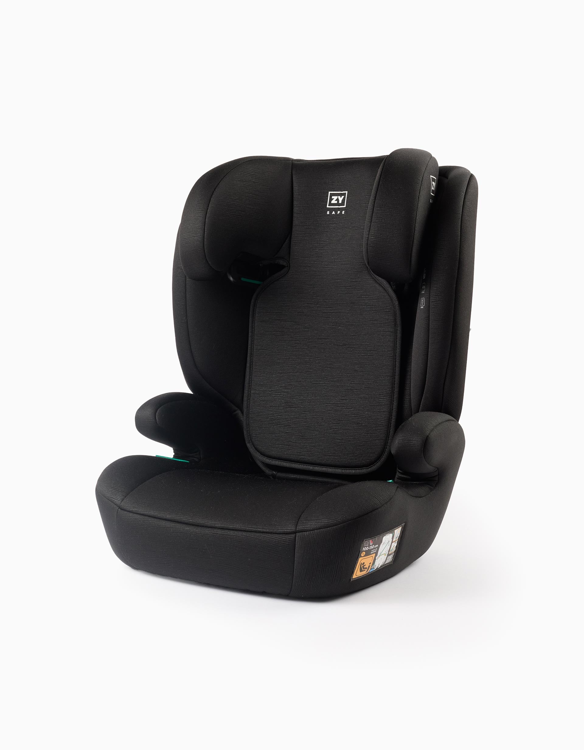 Cadeira Auto I-Size ZY Safe Primecare Belt IV (100-150cm), Preto
