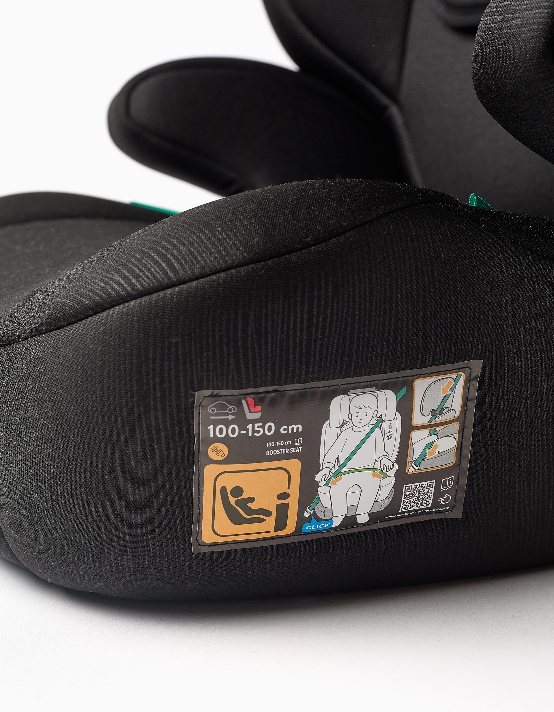 Cadeira Auto I-Size ZY Safe Primecare Belt IV (100-150cm), Preto