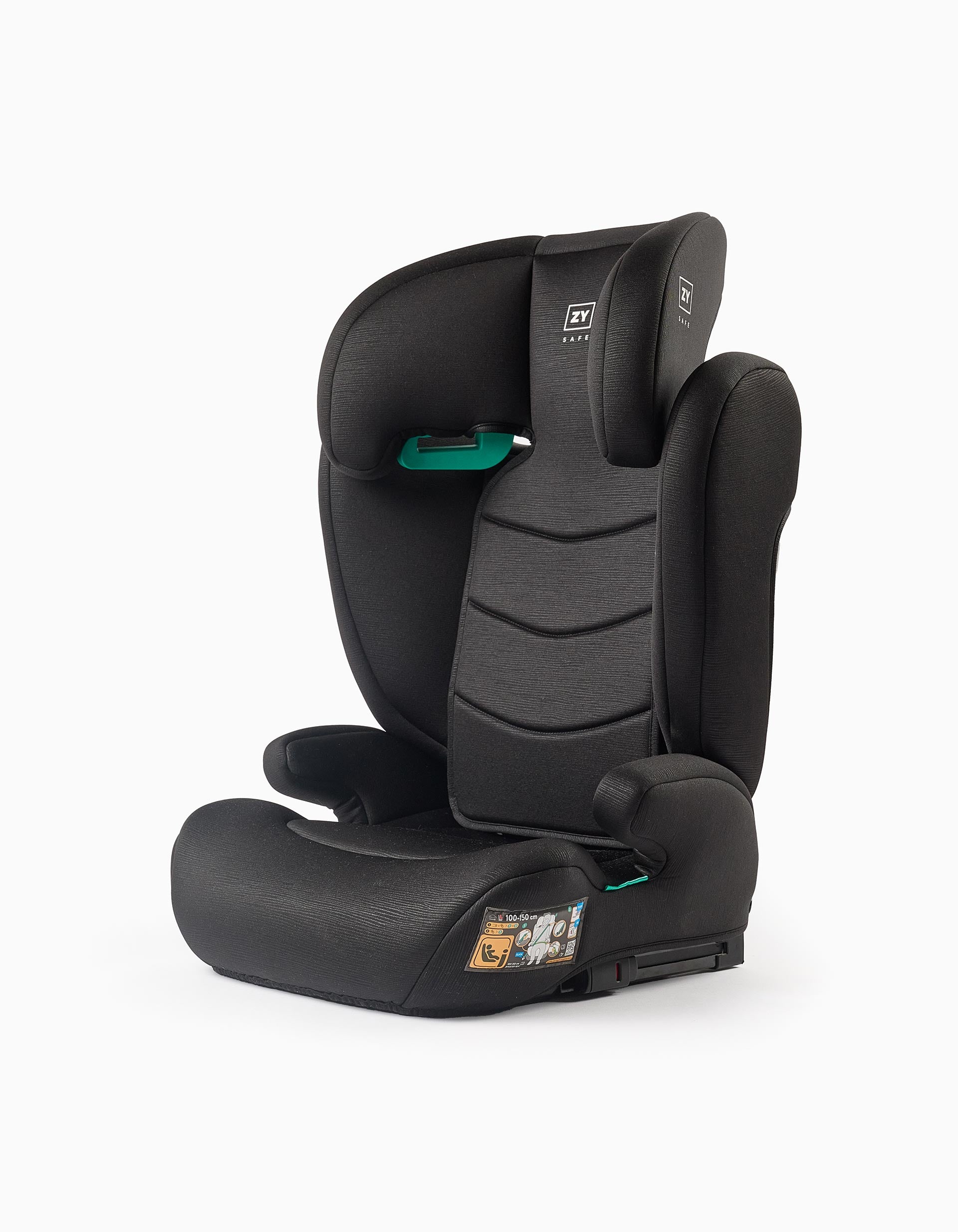 Car Seat I-Size ZY Safe Primecare Fix IV (100-150 cm), Black