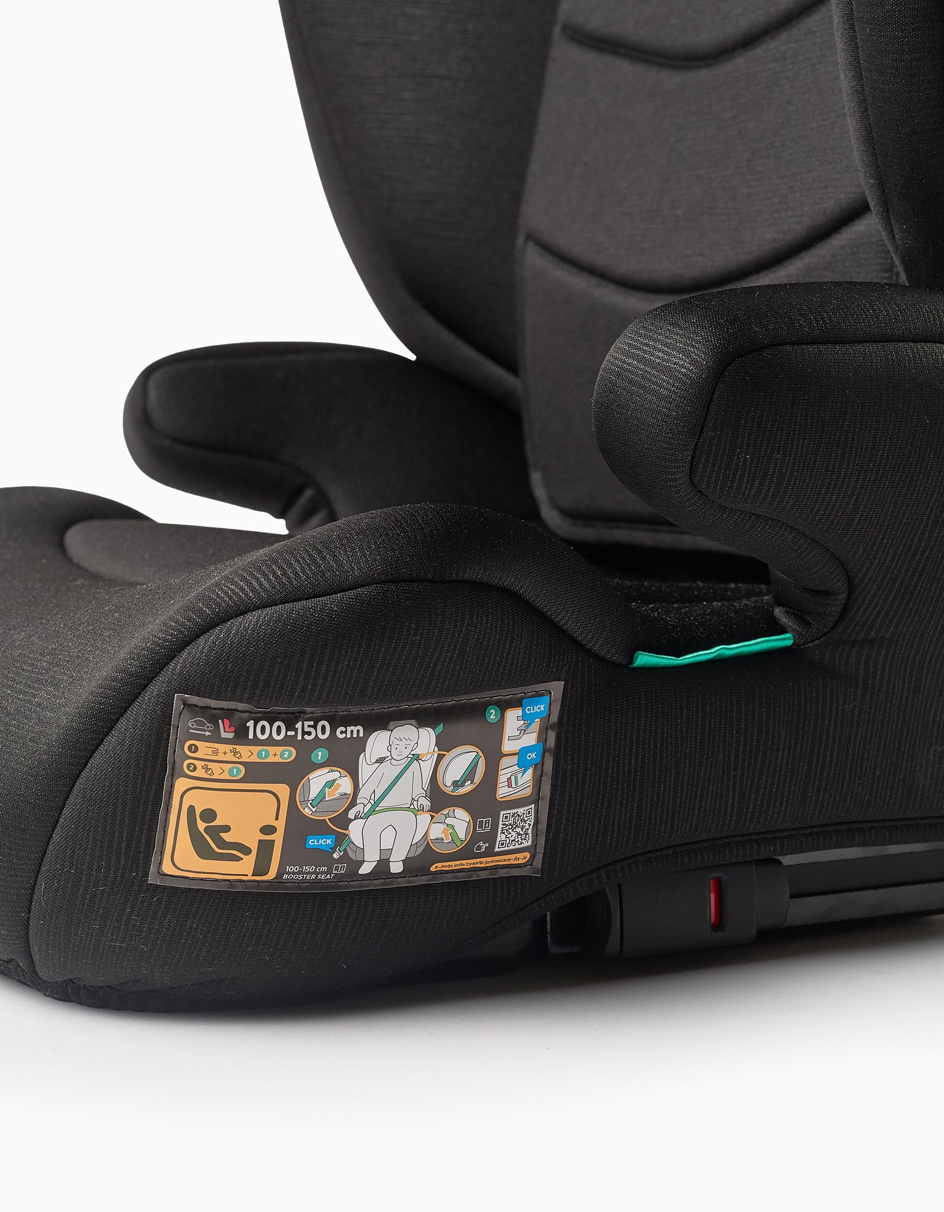 Car Seat I-Size ZY Safe Primecare Fix IV (100-150 cm), Black