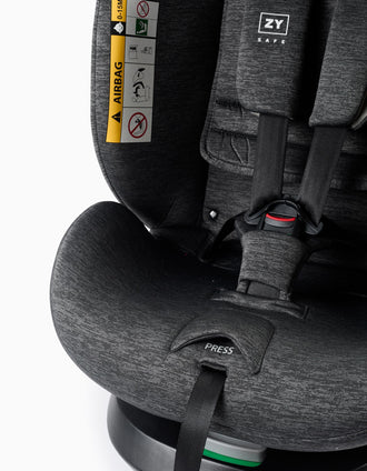 Cadeira Auto I-Size ZY Primecare Fix I SL (40-150cm), Cinzento
