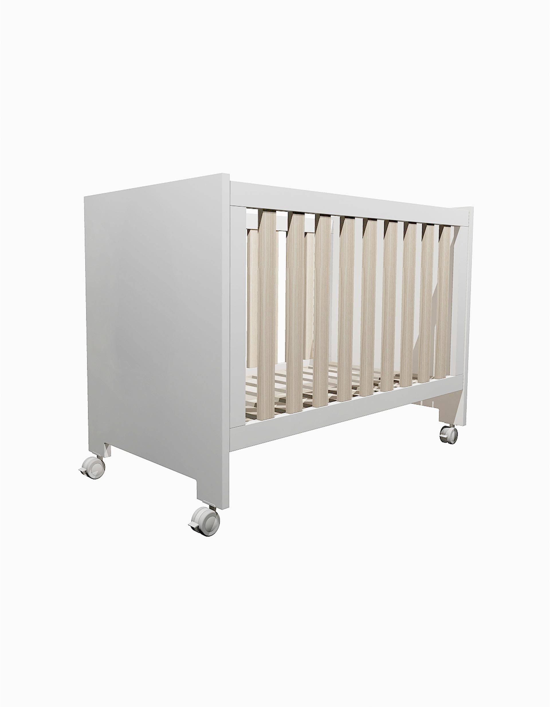 Essenza Cot IKID 60X120 cm, Natural/White