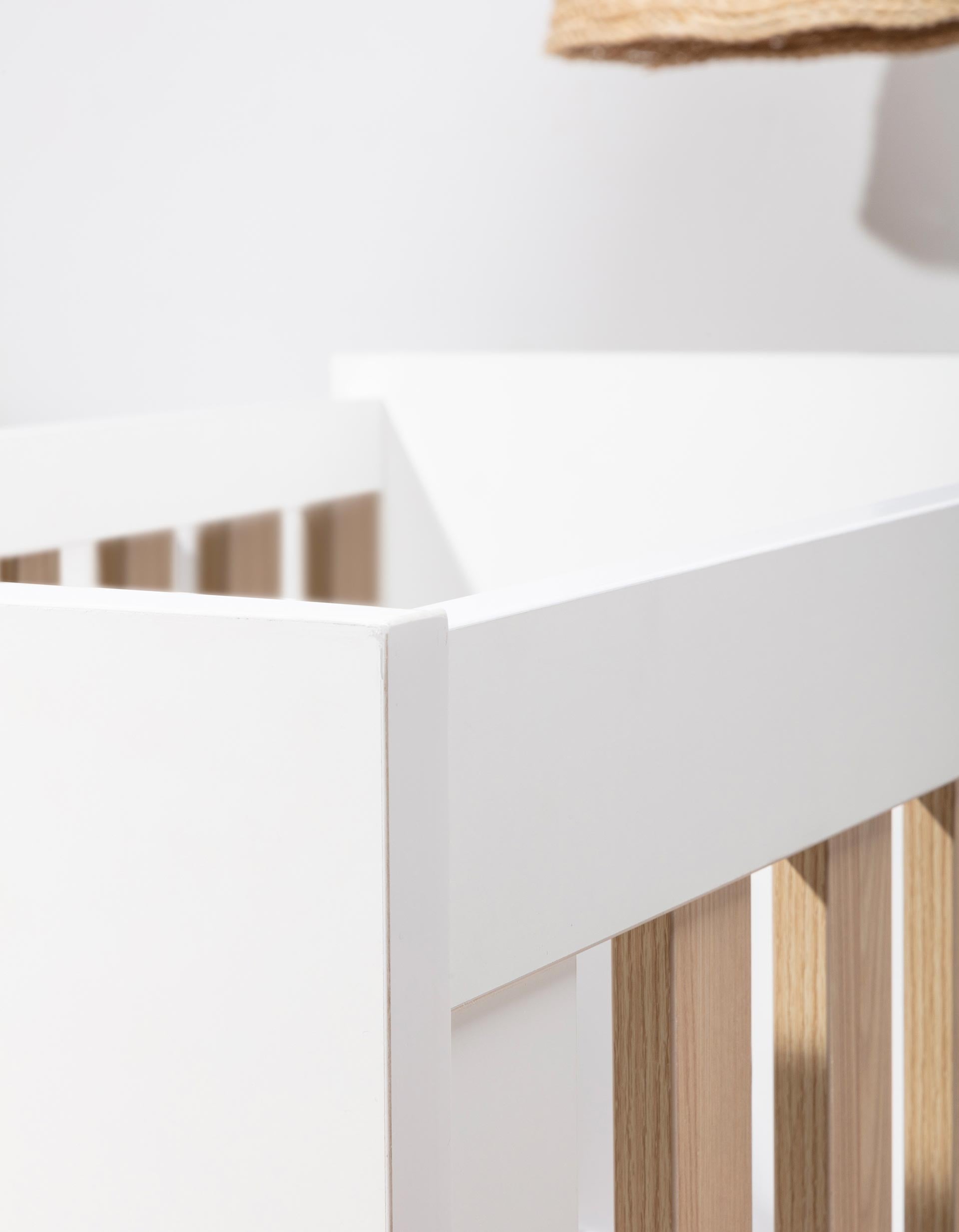 Essenza Cot IKID 60X120 cm, Natural/White