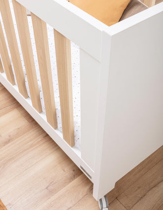 Essenza Cot IKID 60X120 cm, Natural/White