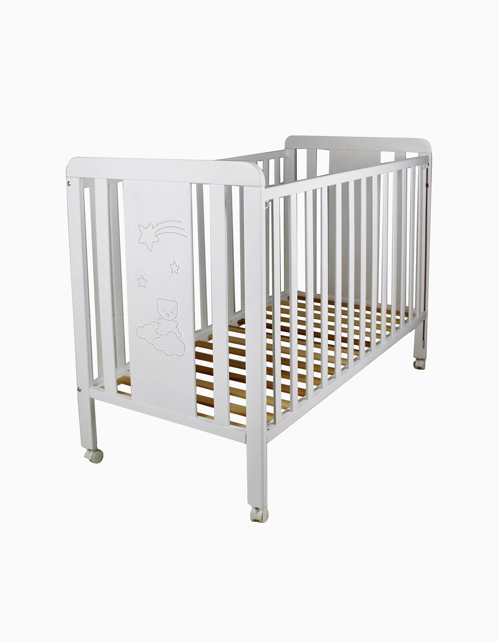 Osito Cot IKID 60X120 cm, White