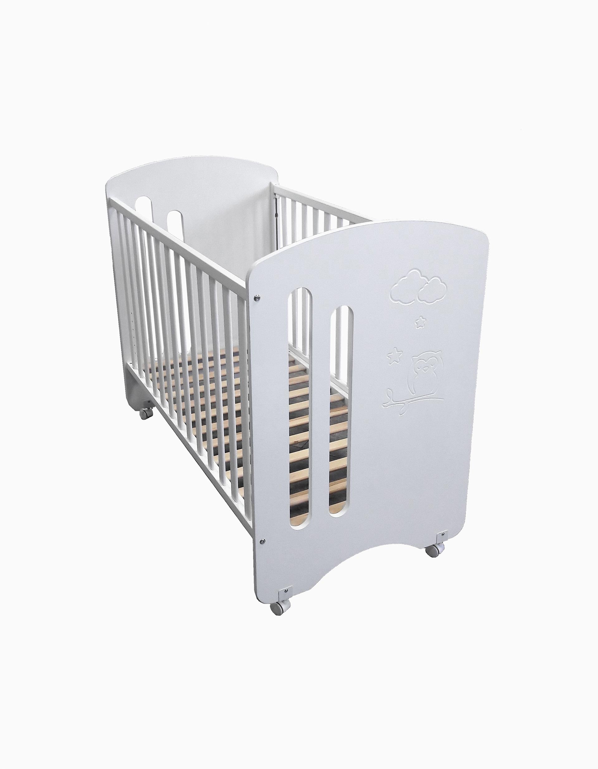 Buhito Cot IKID 60X120 cm, White