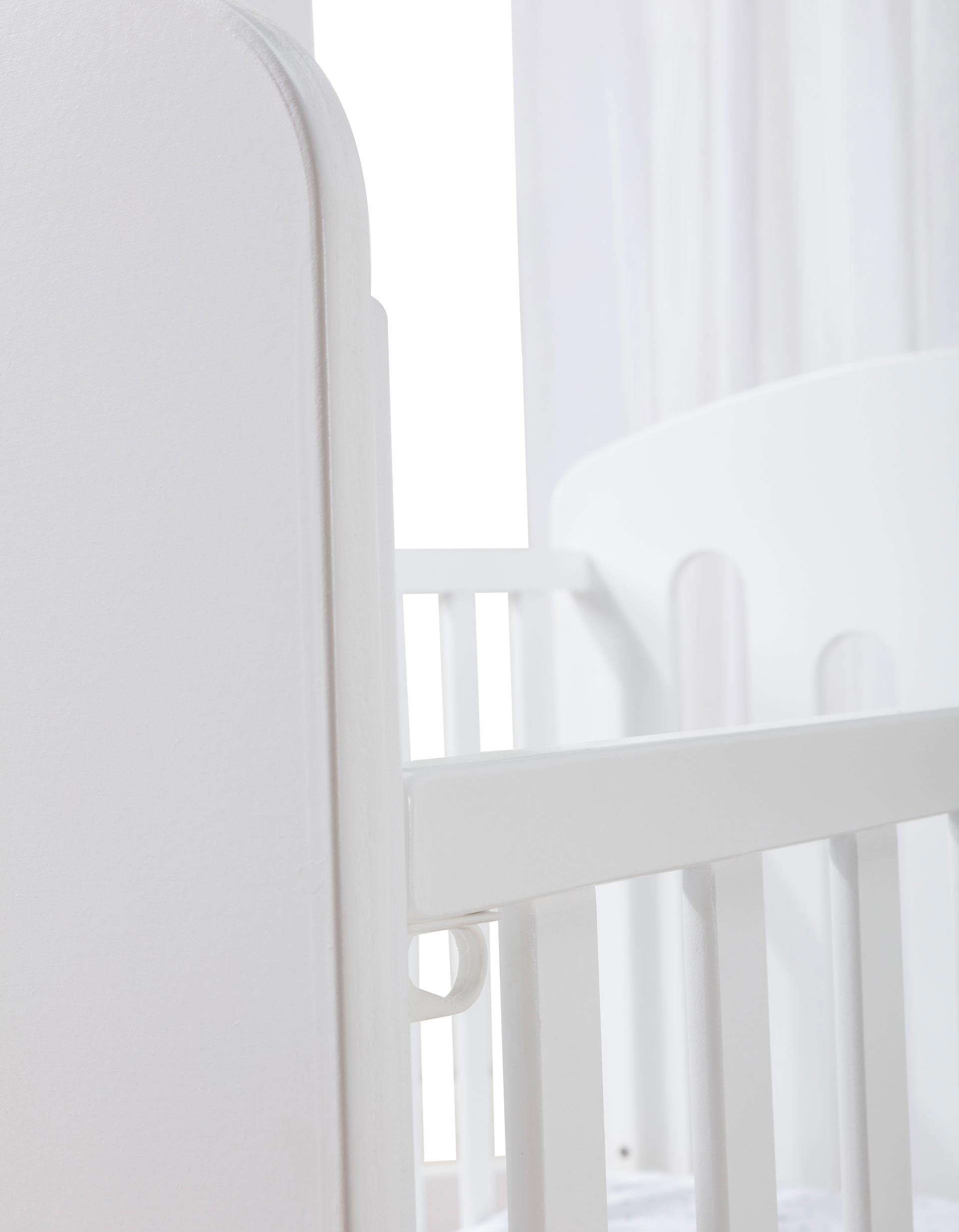Buhito Cot IKID 60X120 cm, White