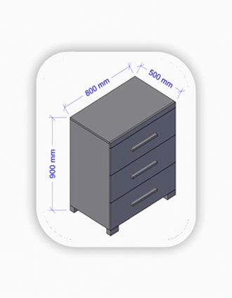 Essenza Drawer IKID, White