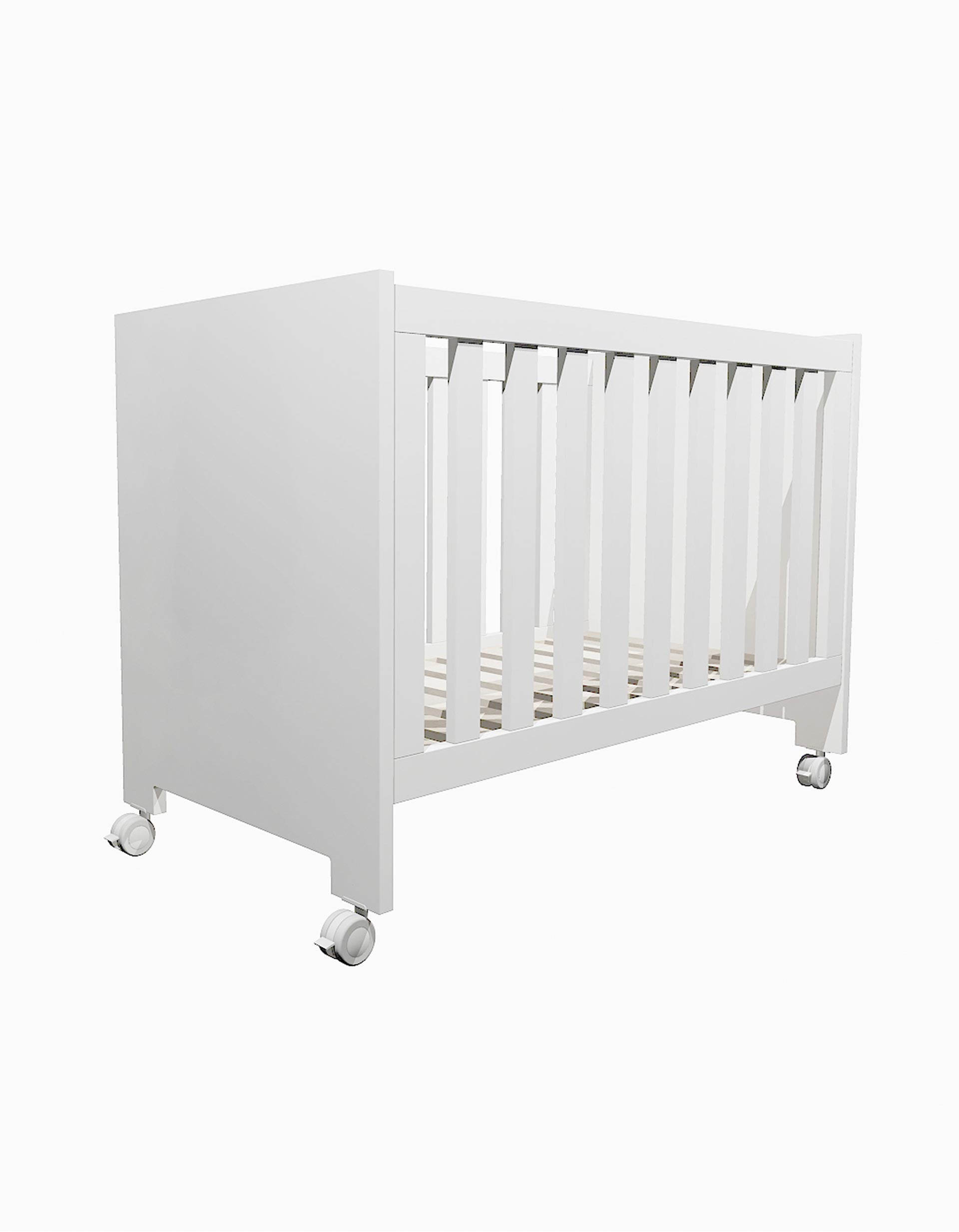 Essenza Cot IKID 60X120 cm, White