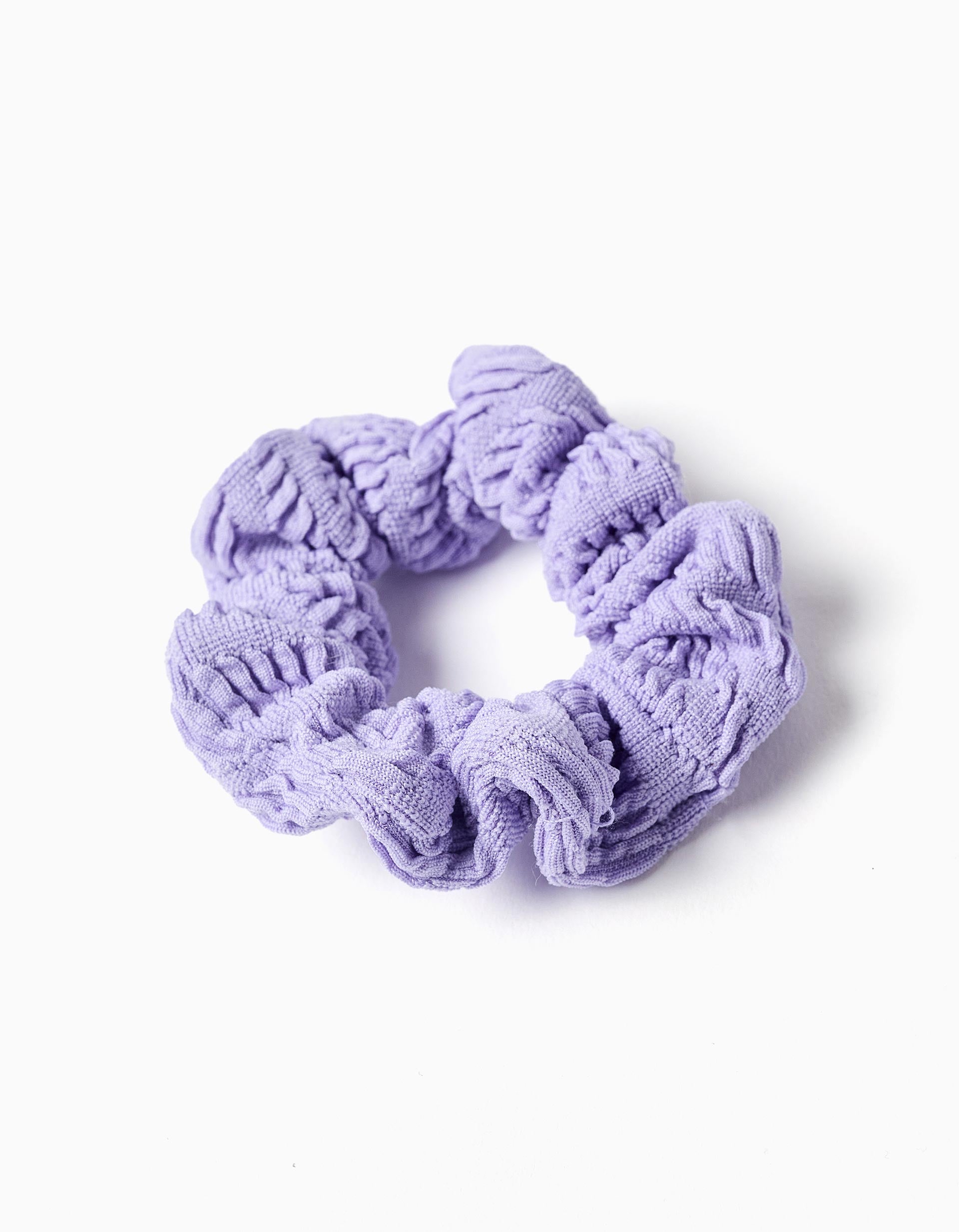 Bikini avec volants + chouchou pour fille, lilas/orange