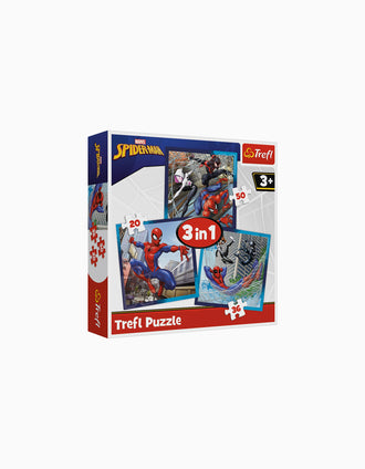 Puzzle 3en1 Trefl 50/36/20 Pzs 'Spiderman Friends' 3A+