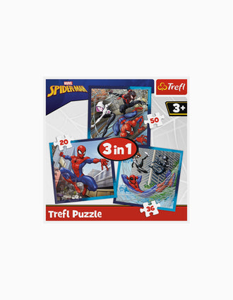 Puzzle 3en1 Trefl 50/36/20 Pzs 'Spiderman Friends' 3A+