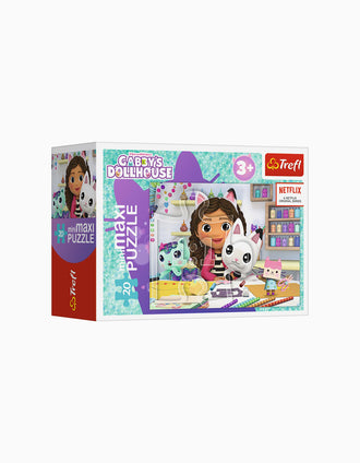 Puzzle Trefl Gabby Colourful Day Mini 20Pcs Maxi 3A+, Surtido