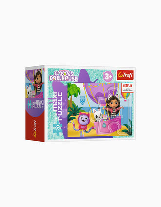Puzzle Trefl Gabby Colourful Day Mini 20Pcs Maxi 3A+, Surtido