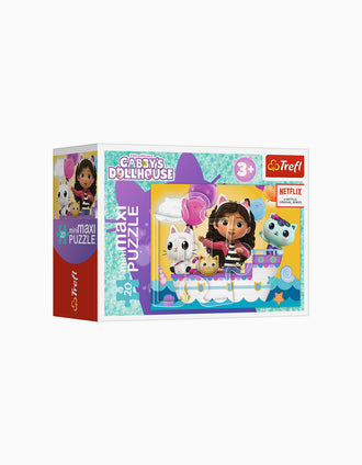 Puzzle Trefl Gabby Colourful Day Mini 20Pcs Maxi 3A+, Surtido