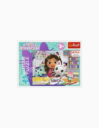 Puzzle Trefl Gabby Colourful Day Mini 20Pcs Maxi 3A+, Surtido