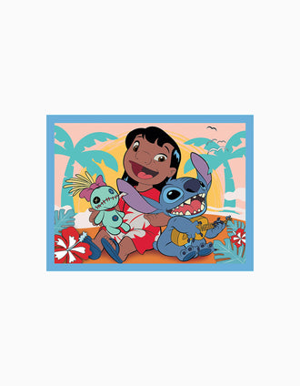 Puzzle 2en1 Trefl 30/48 Pzs 'Happy Lilo&Stitch Day' 3A+