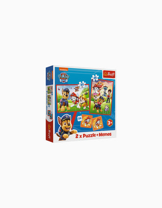 Puzzle 2en1 Trefl 30/48 Pzs 'Paw Patrol - Dog Team in Action' 3A+