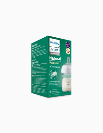 Biberon en Verre Natural Response Philips Avent 120 ml 0M+