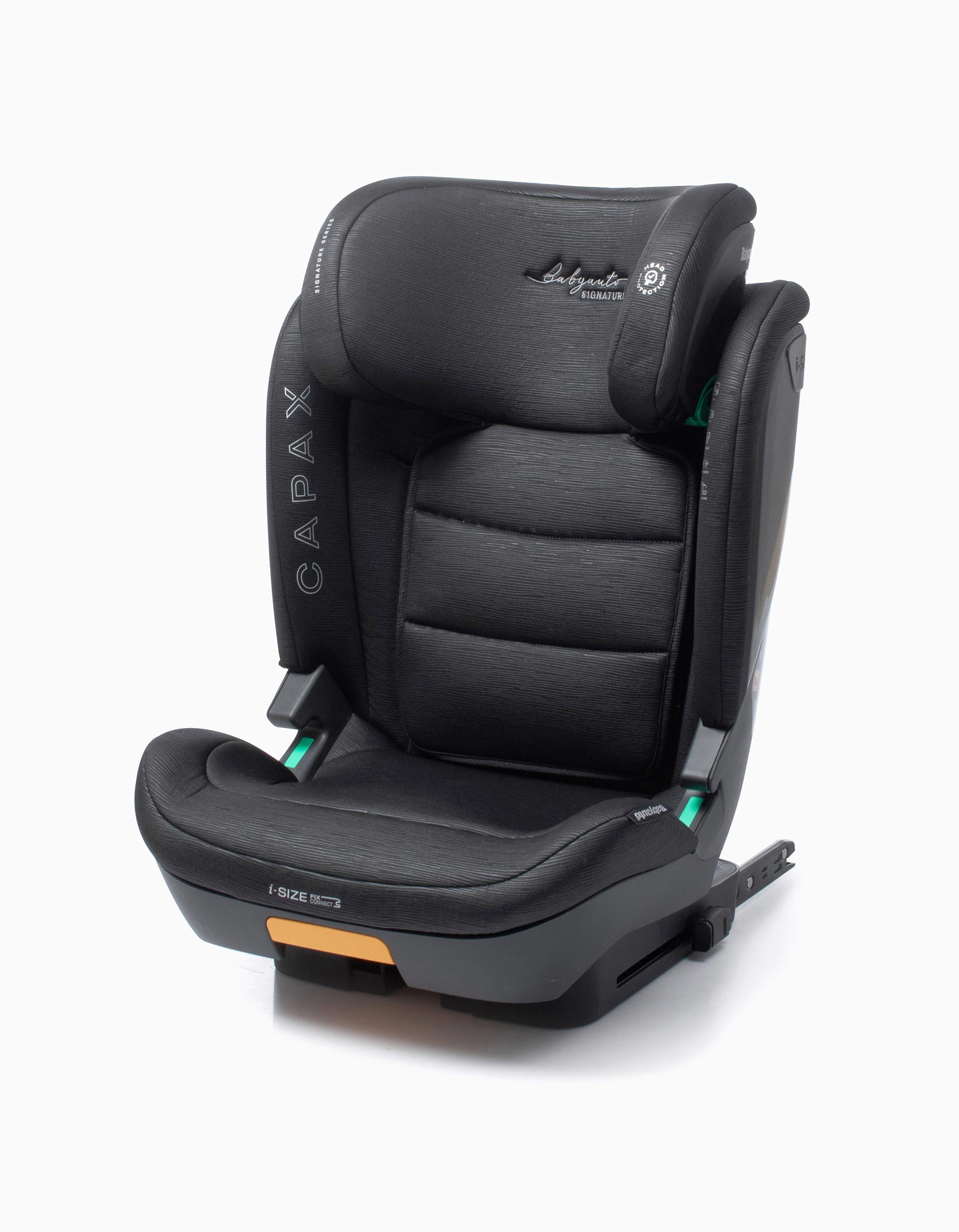 Cadeira Auto I-Size Capax Fix Babyauto (100-150 cm), Preto