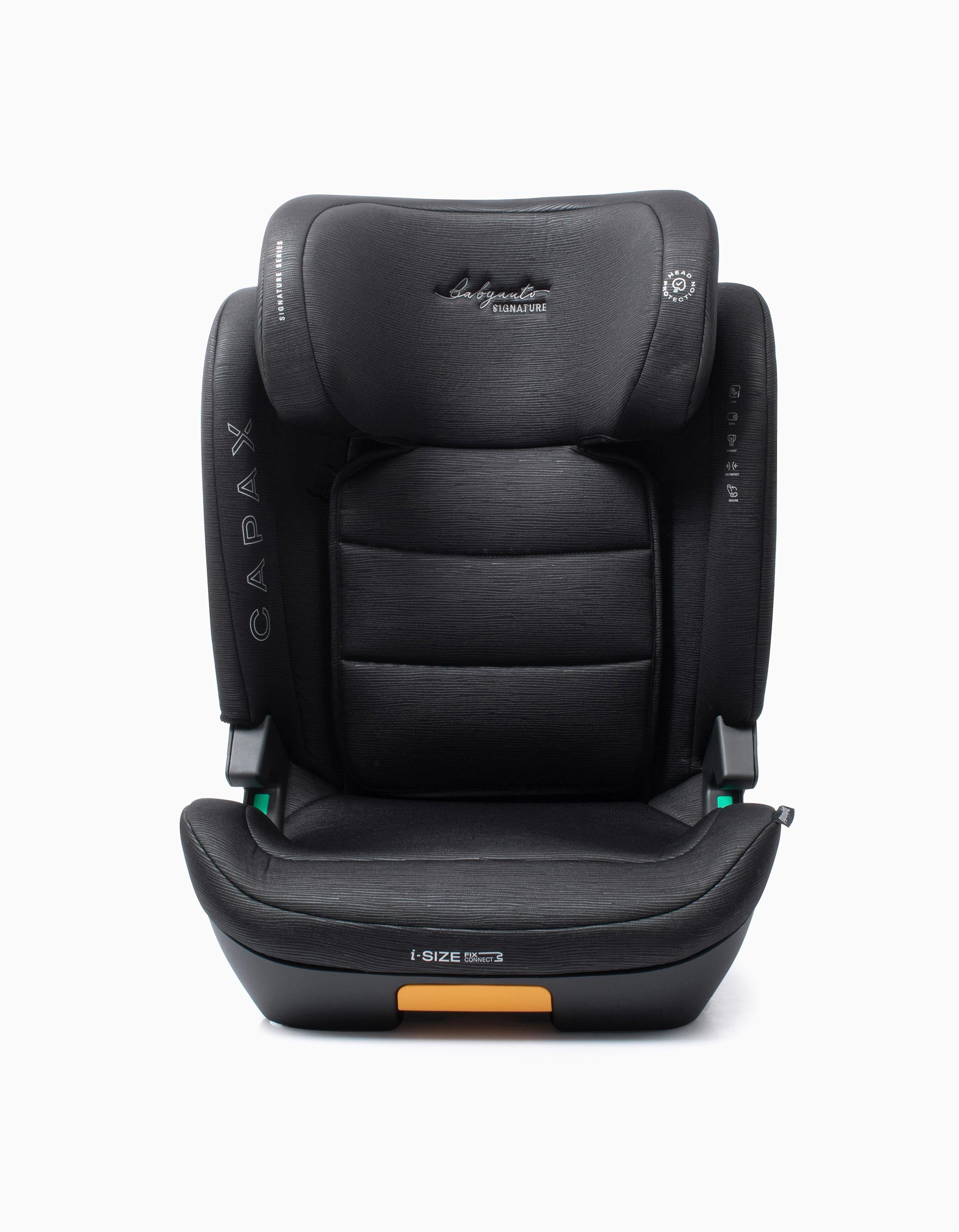 Cadeira Auto I-Size Capax Fix Babyauto (100-150 cm), Preto