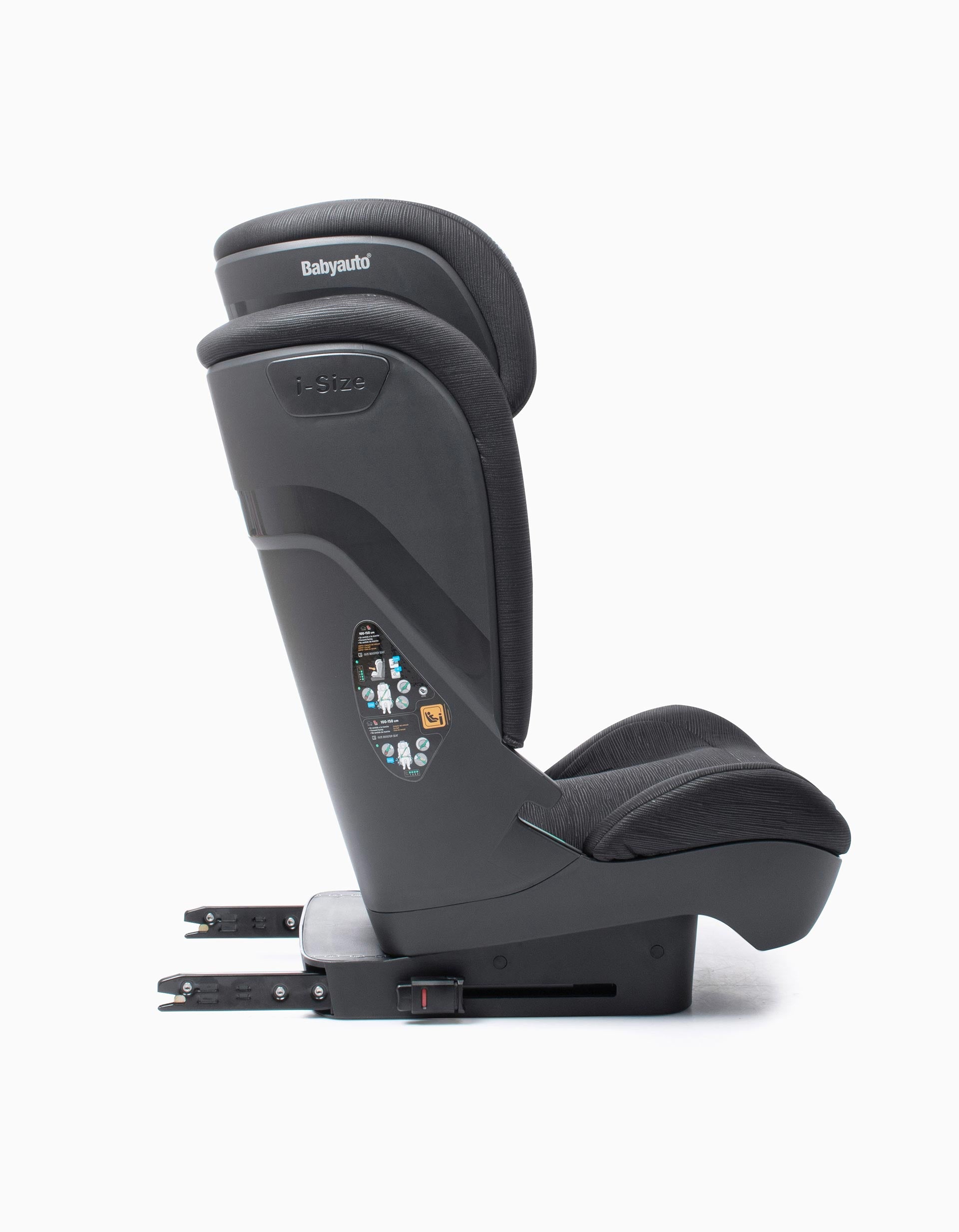 Cadeira Auto I-Size Capax Fix Babyauto (100-150 cm), Preto