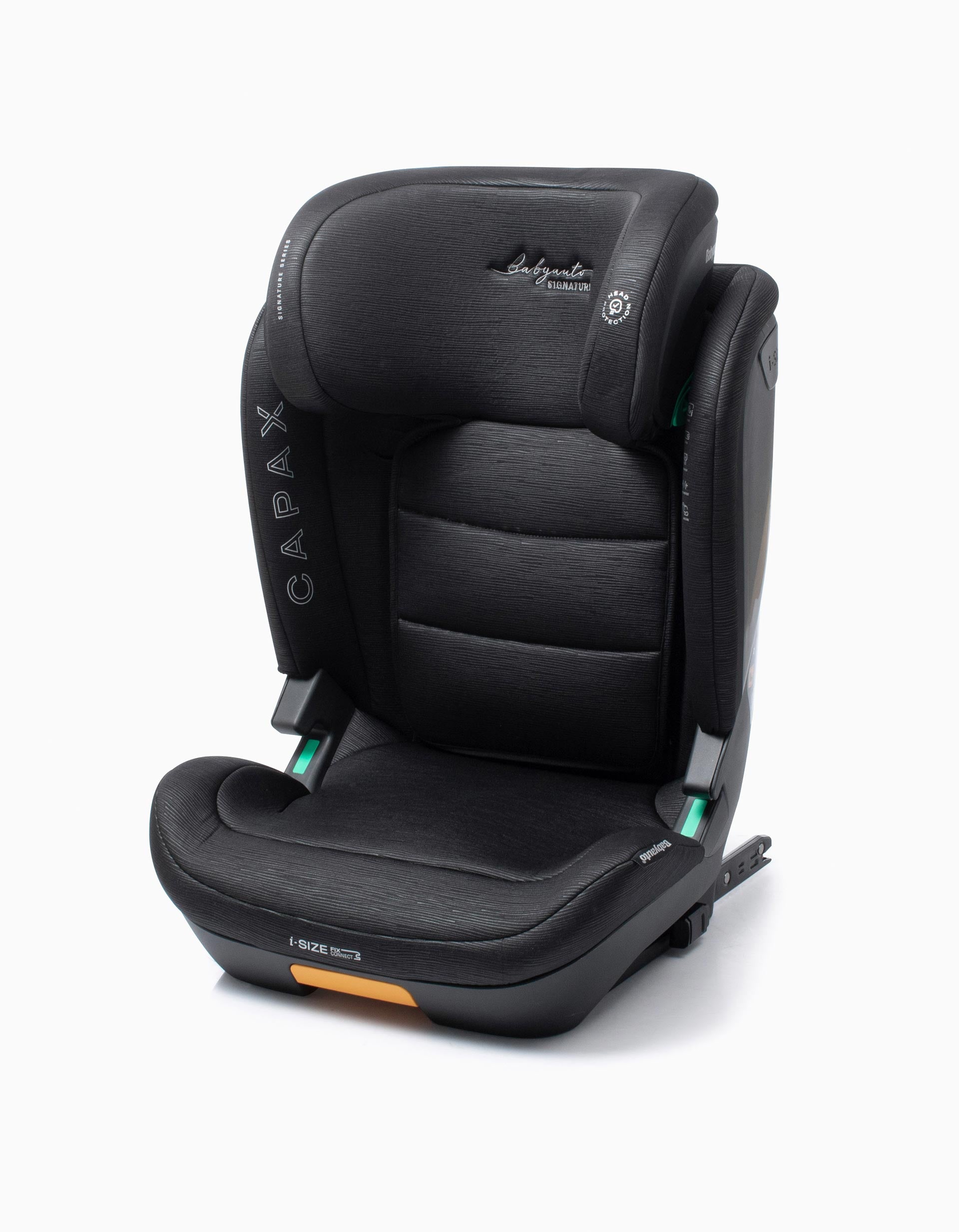Cadeira Auto I-Size Capax Fix Babyauto (100-150 cm), Preto