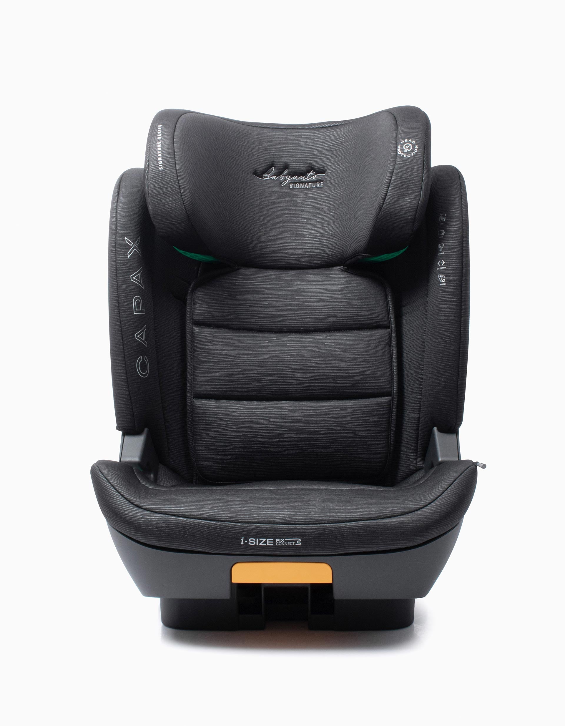 Cadeira Auto I-Size Capax Fix Babyauto (100-150 cm), Preto