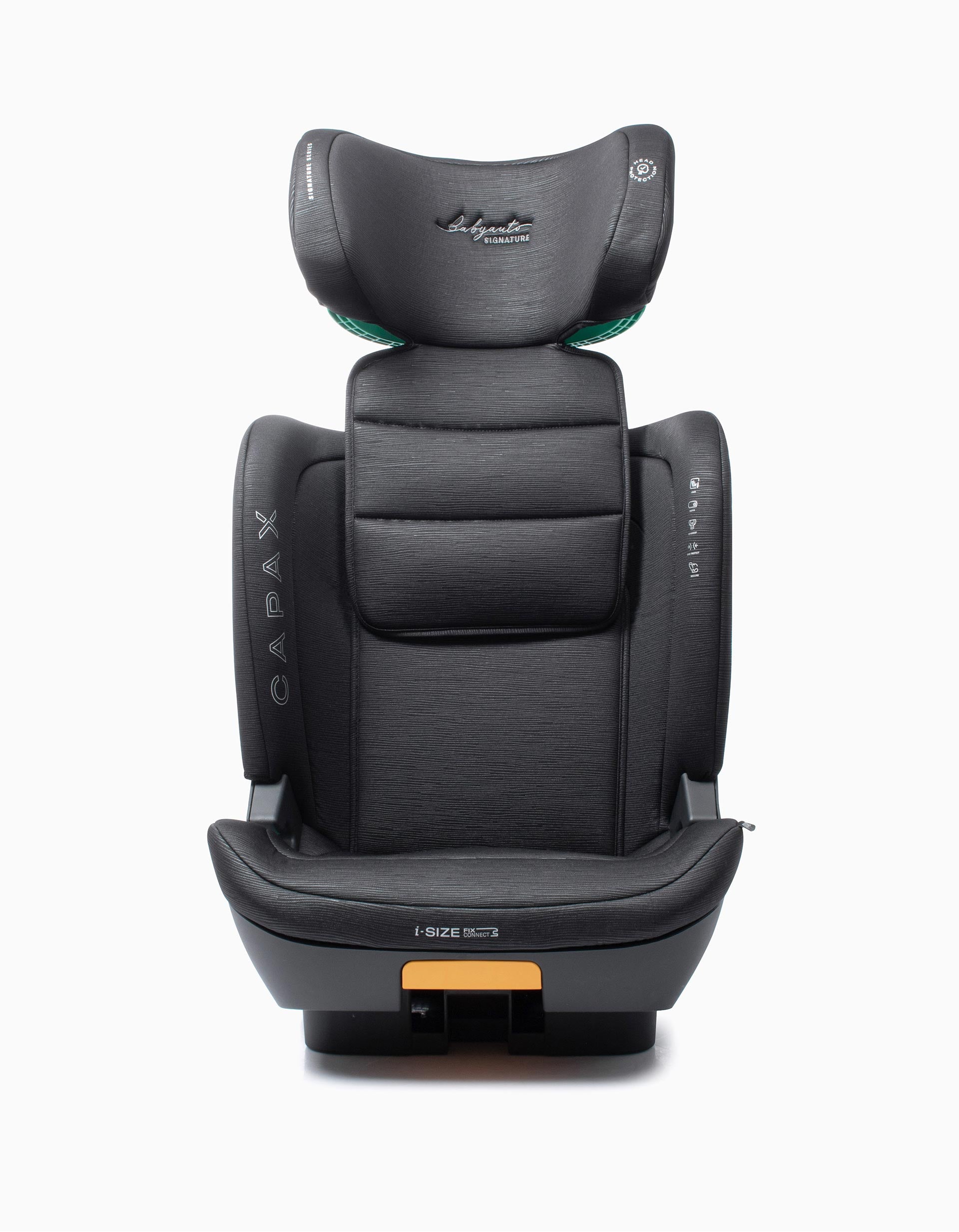 Cadeira Auto I-Size Capax Fix Babyauto (100-150 cm), Preto