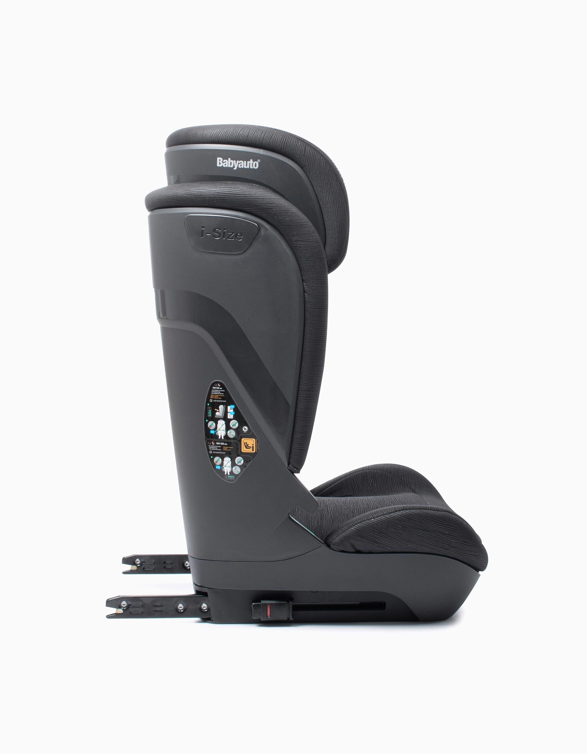 Cadeira Auto I-Size Capax Fix Babyauto (100-150 cm), Preto