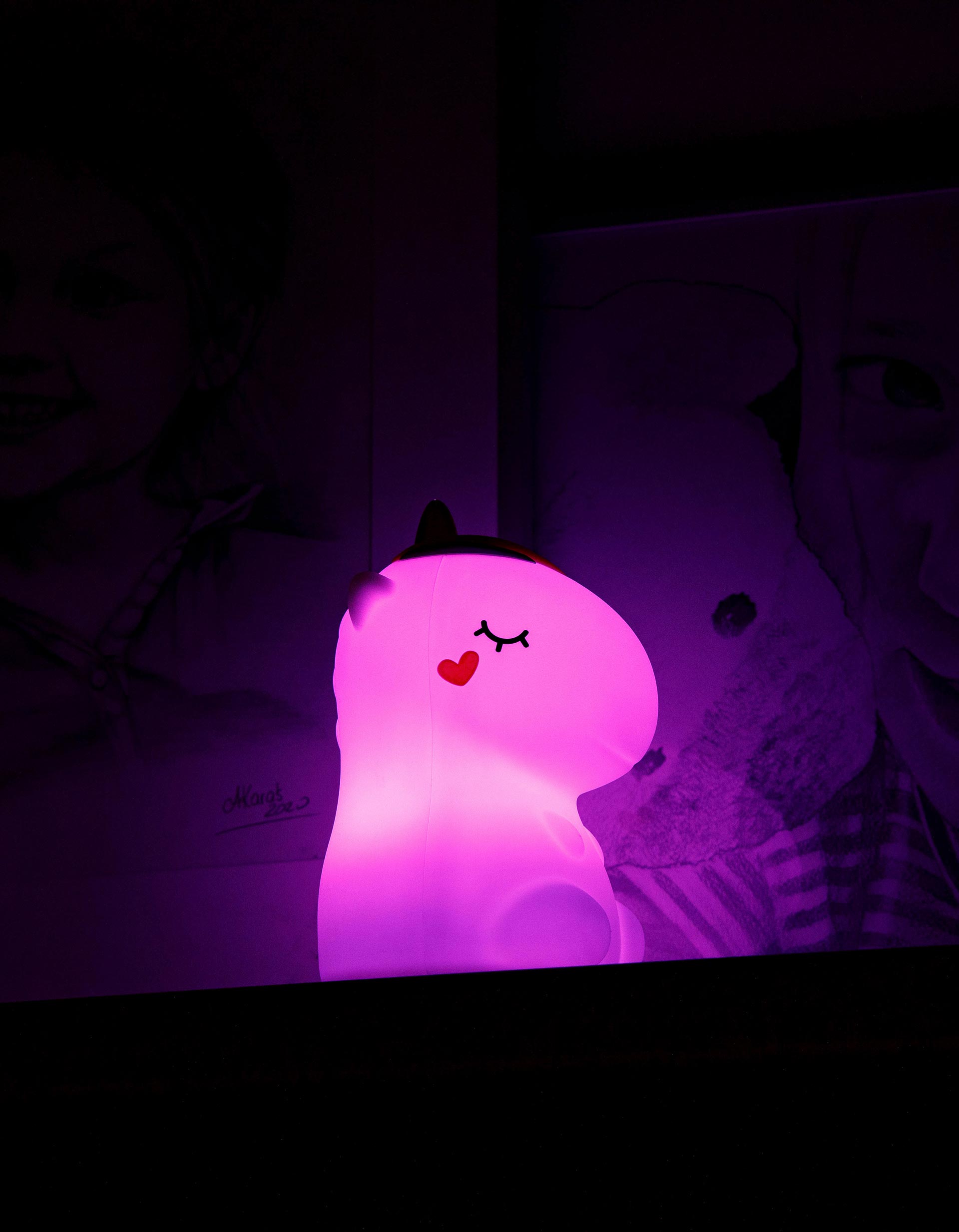 Luz de Presença GioUnicorn de Silicone InnoGIO