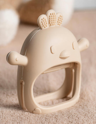 Moufle de Dentition en Silicone Nattou 0M+, Clay
