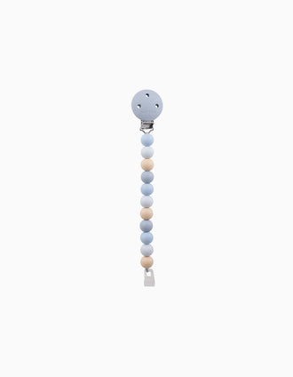 Chaîne Sucette en Silicone Nattou, Bleu/Multicolore