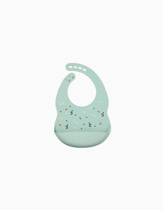 Babete de Silicone Rainbow Nattou, Verde
