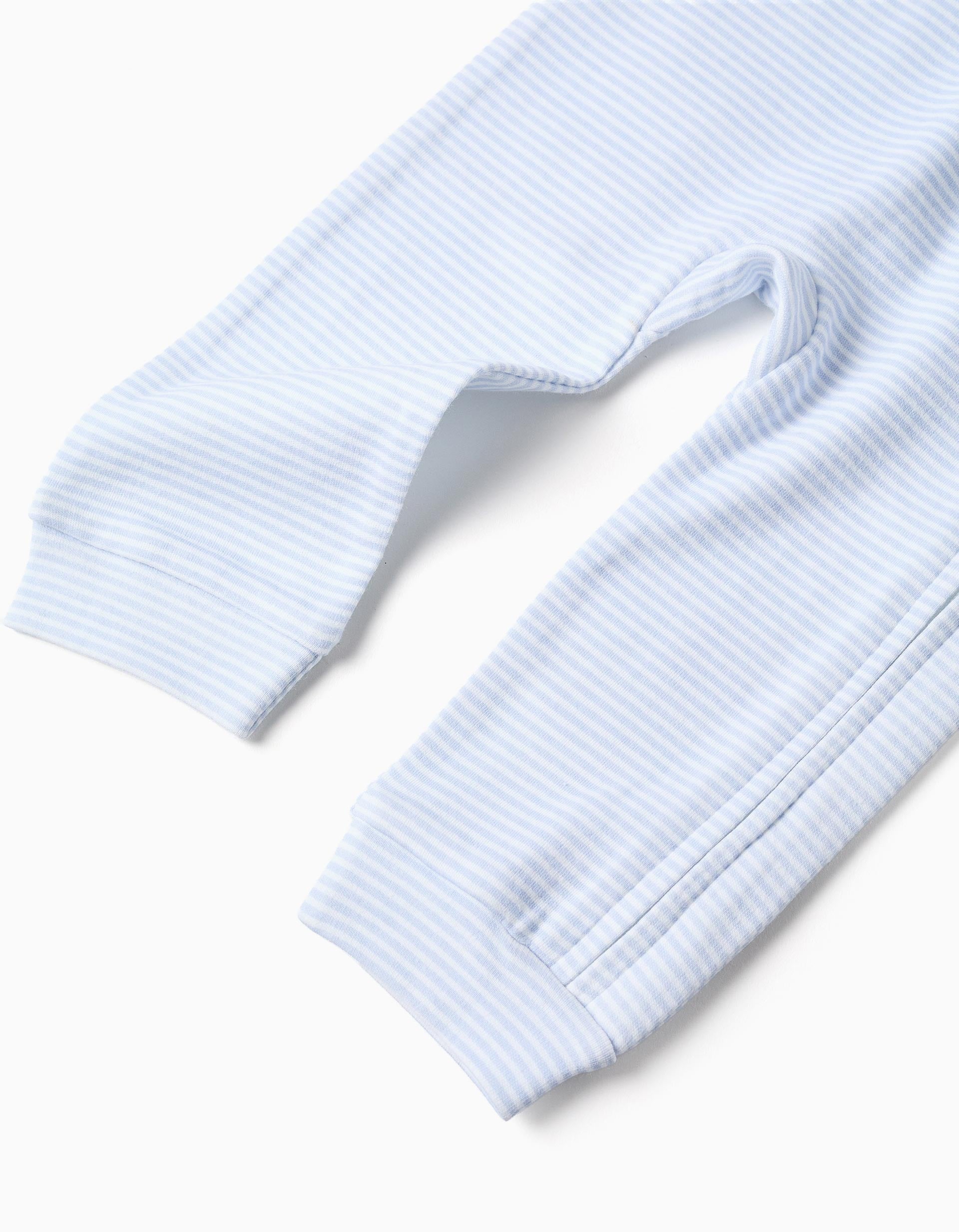 Babygrow sem pés Stitch para recém-nascida e bebé, branco/azul