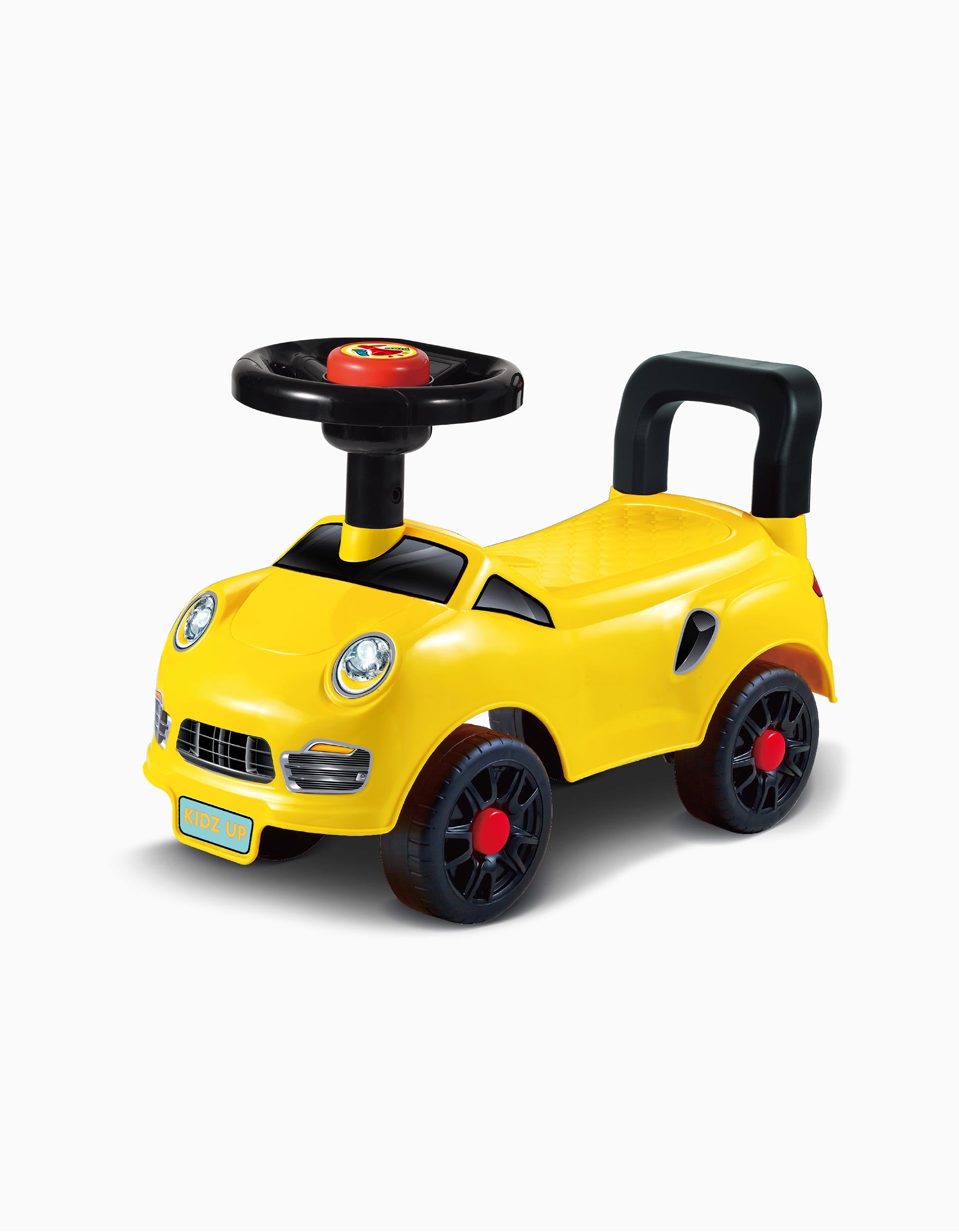 Andador Carro Ride On Kidz Up 18M+, Amarelo