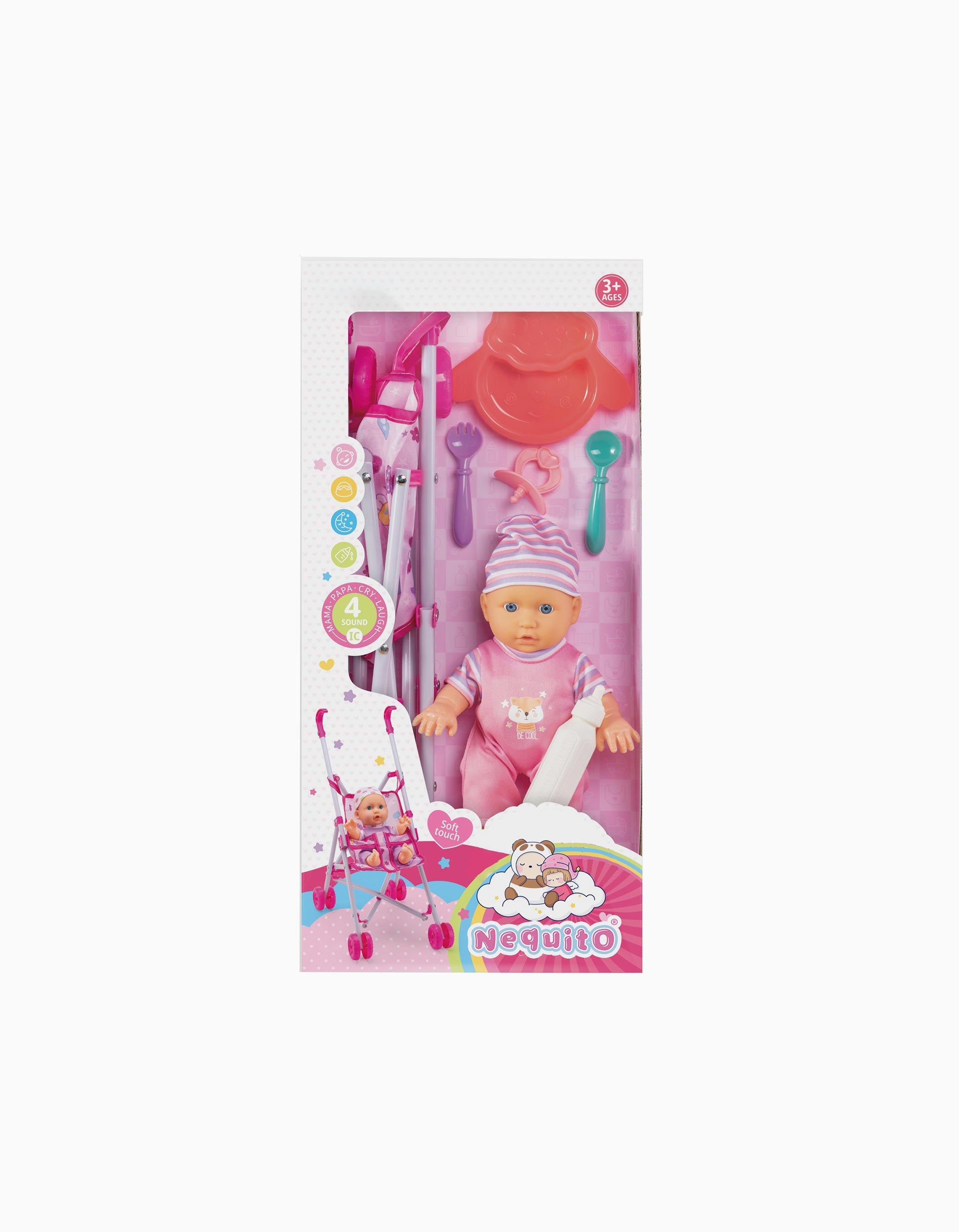 Nequito Baby Toy with Accessories Kidz Up 3Y+