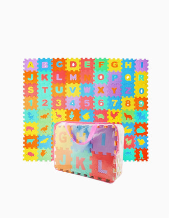 Foam Puzzle Mat 72 Pcs Kidz Up 3Y+
