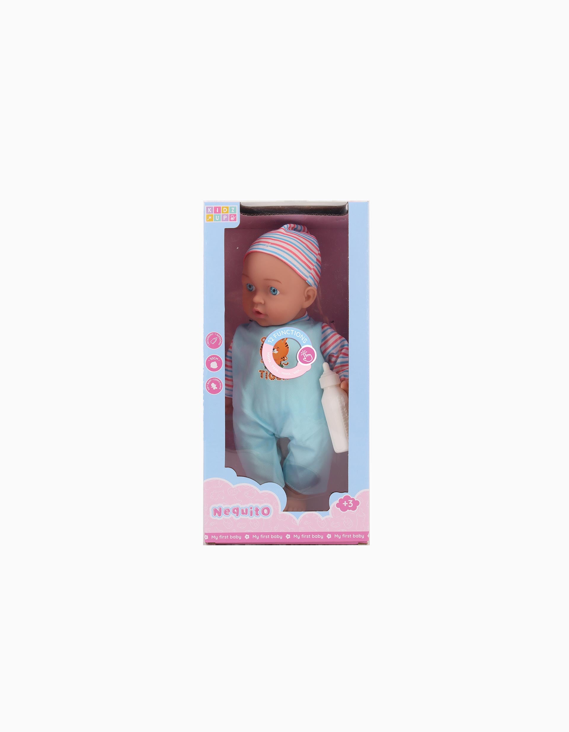 Nequito Talking Baby Toy Kidz Up 3Y+, Blue