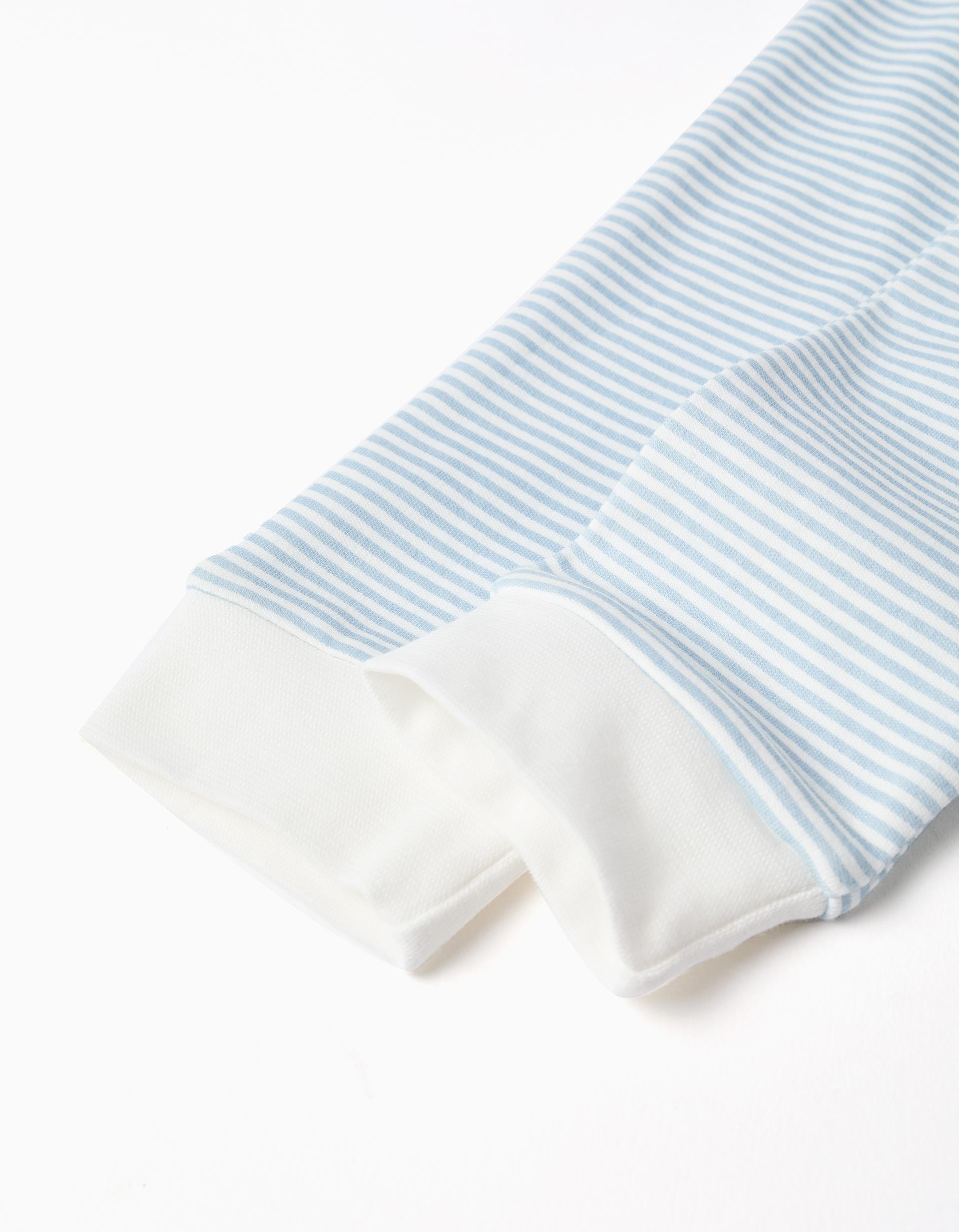 4 striped/printed trousers for newborn and baby boys, multicolour