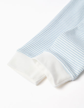 4 striped/printed trousers for newborn and baby boys, multicolour