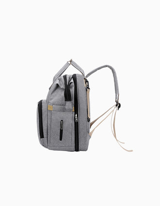 Mochila de Pañales Extensible Kidz Up, Gris